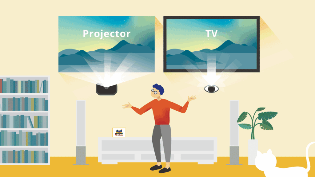 Is A Projector Or Television Better At Protecting Eyes?