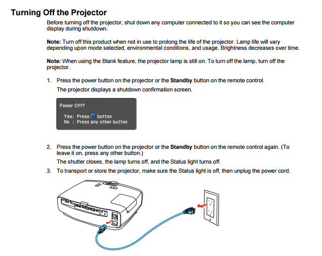 How To Solve 'no Signal' Problem In A Projector?