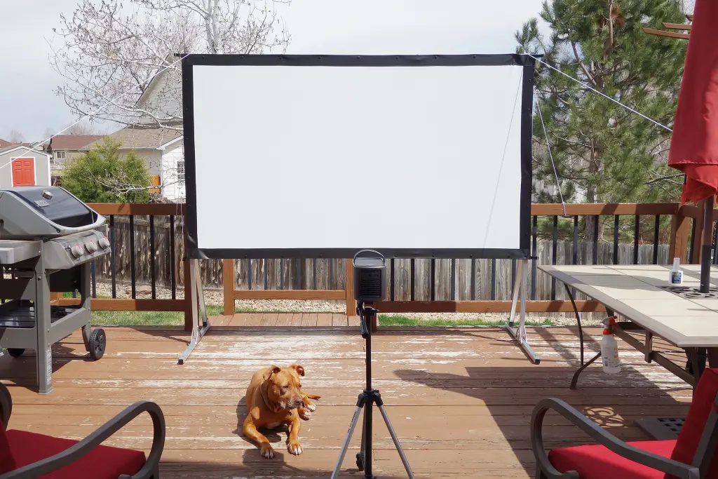 Can You Use Rear Projector Screens Outdoors?